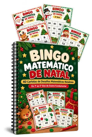 Bingo Matemático de Natal