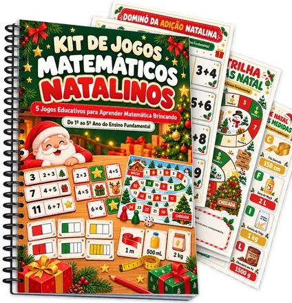 Kit de Jogos Matemáticos Natalinos