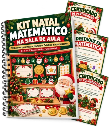 Kit Natal Matemático na Sala de Aula